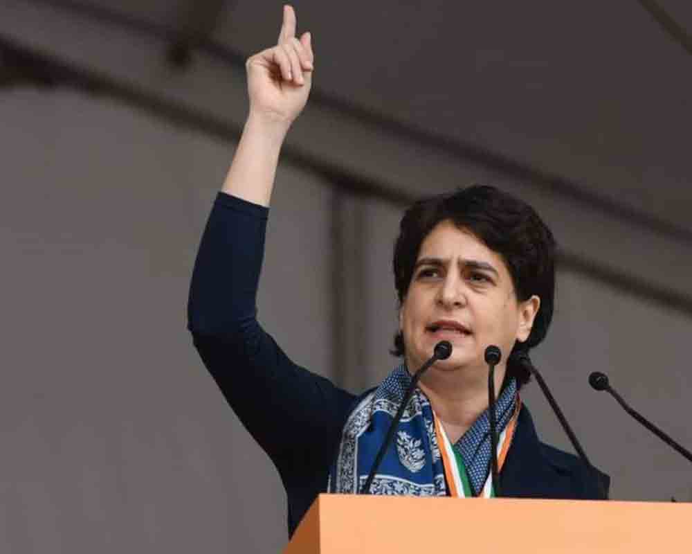 Chhattisgarh polls: Priyanka Gandhi promises Rs 500 subsidy per gas cylinder, loan waiver for SHGs