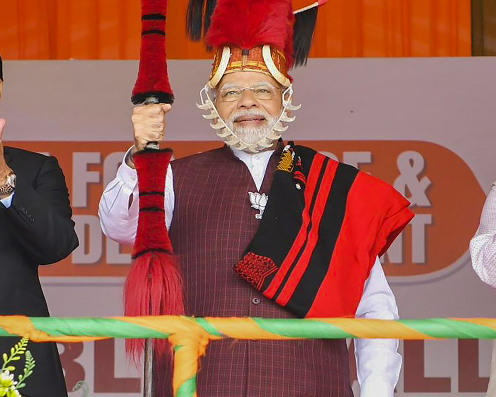 Congress used Northeast as ATM, BJP considers region 'Ashtalakshmi': Modi