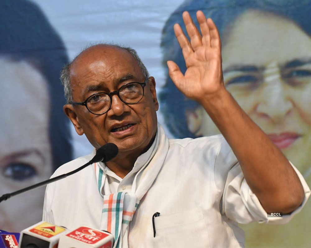 Congress won't ban Bajrang Dal if elected to power, Digvijaya Singh