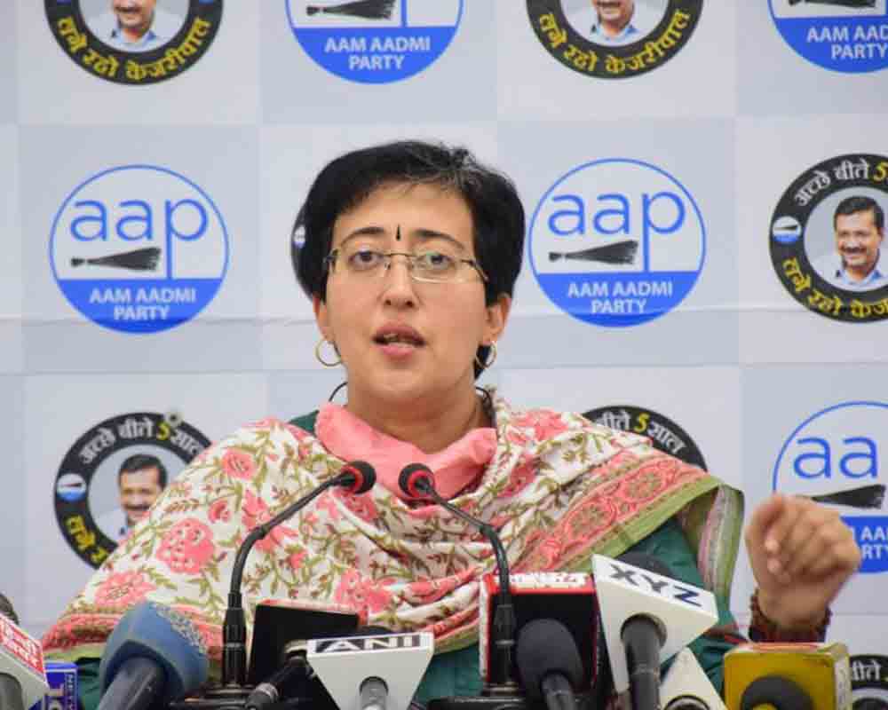 Delhi minister Atishi pulls up officials for delay in Okhla STP project