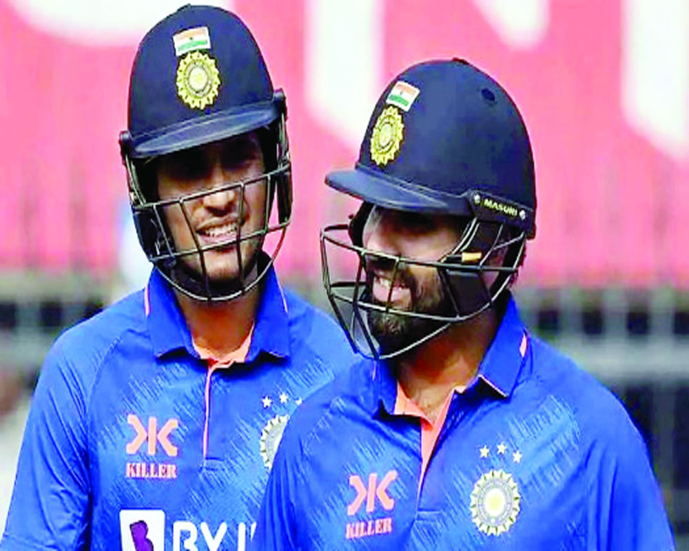 Different batting styles work well for us: Gill on partnership with Rohit