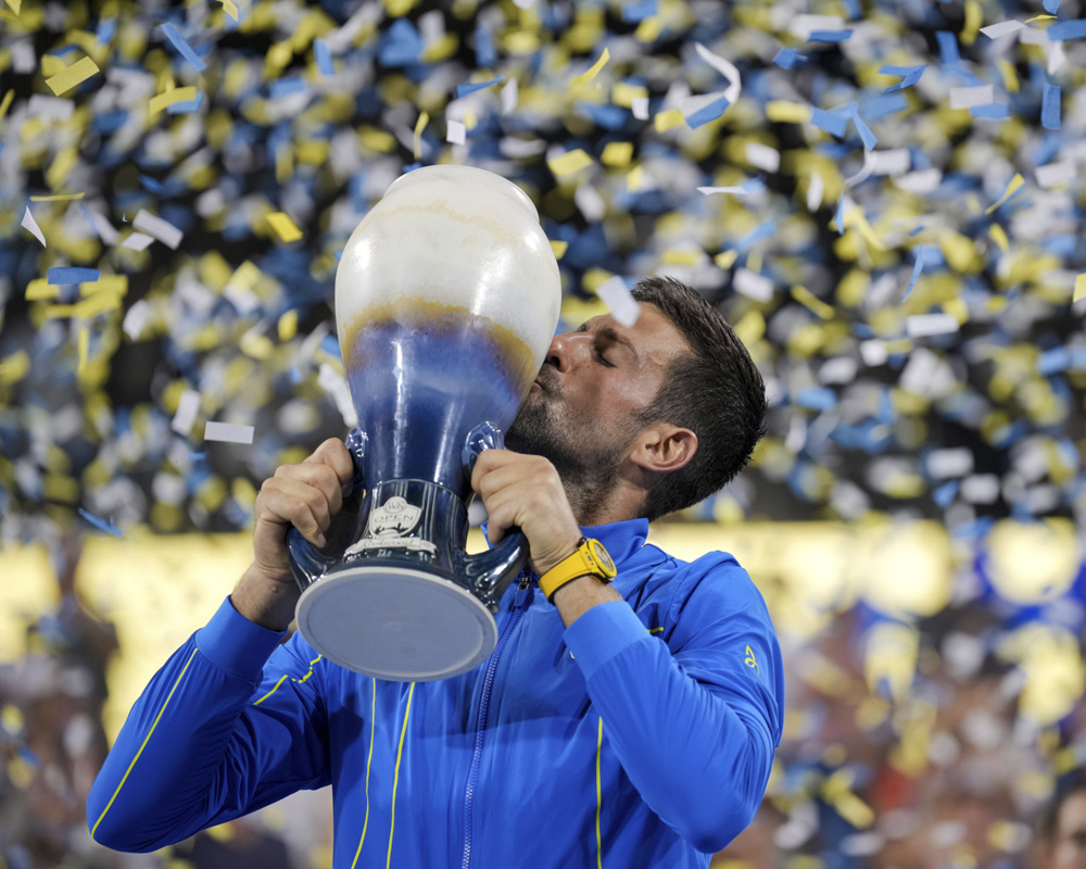 Djokovic outlasts Alcaraz in nearly 4 hours for title in Cincinnati ...