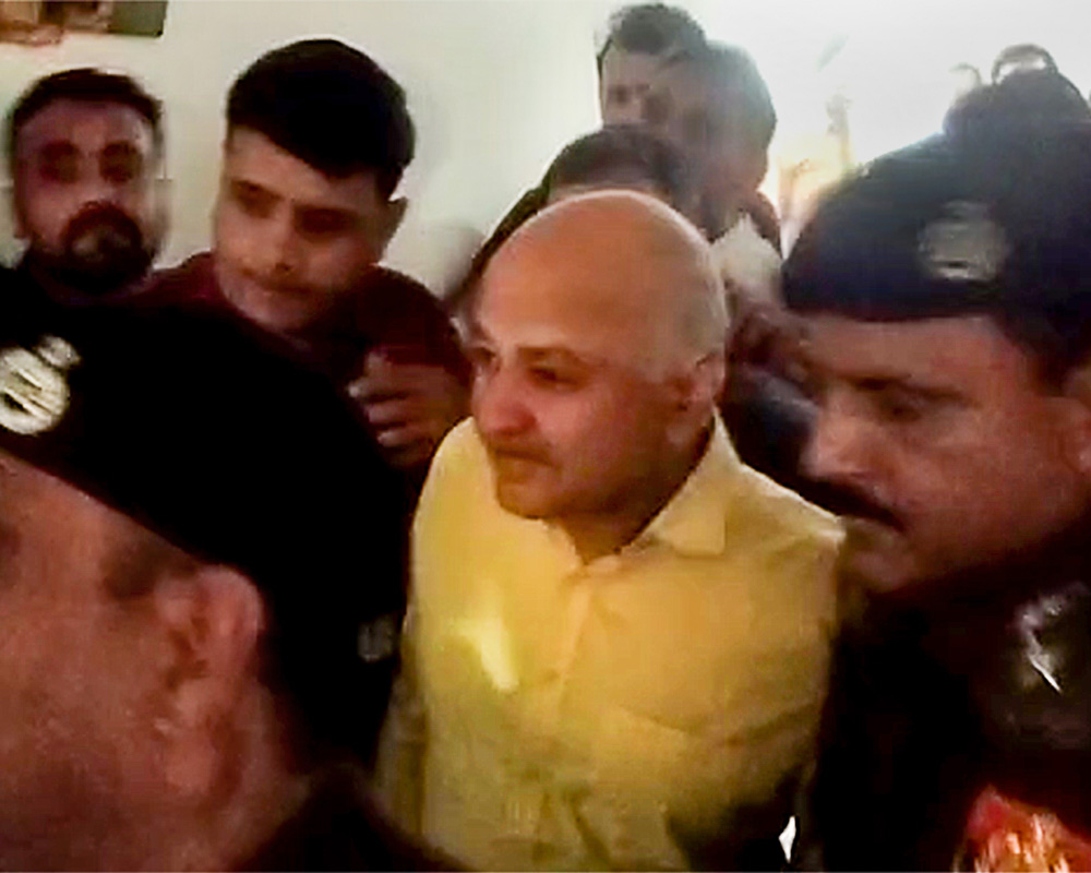 Excise case: Delhi court remands Sisodia in five-day CBI custody