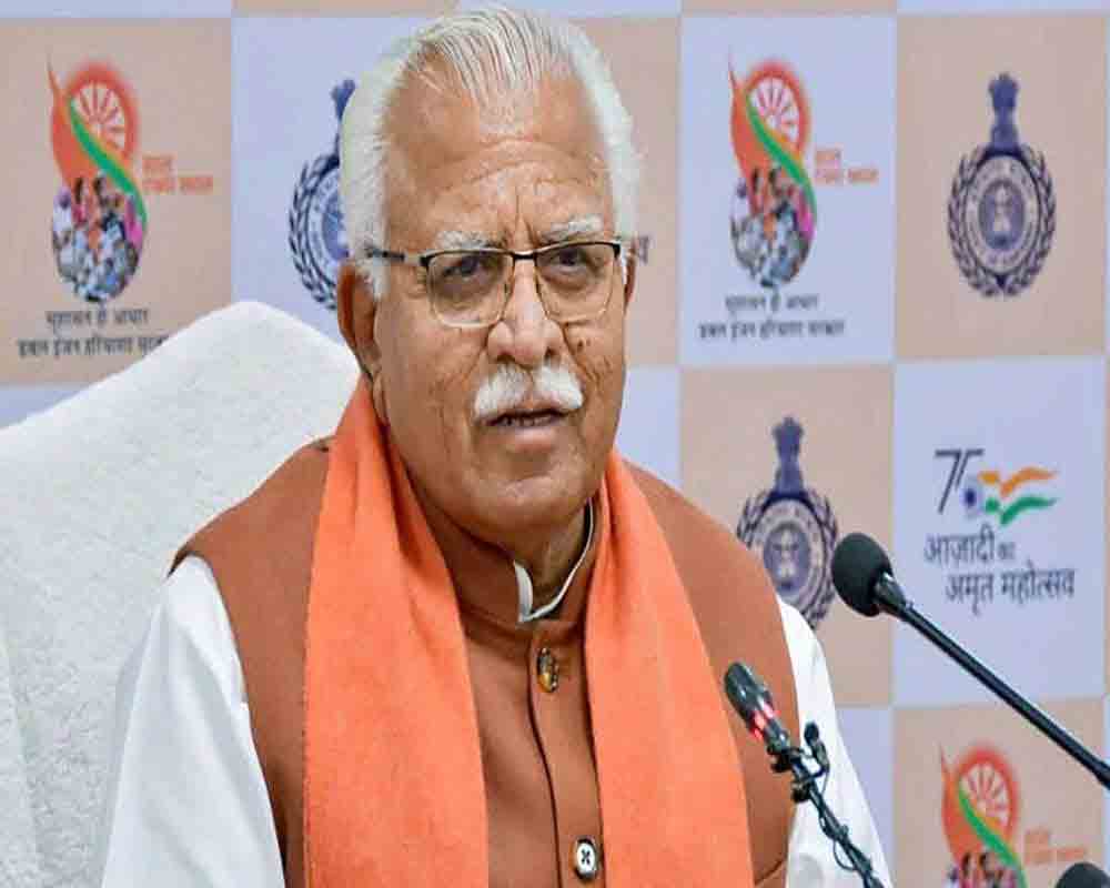 Govt Implementing Several Schemes For Welfare Of Poor And Needy: Khattar