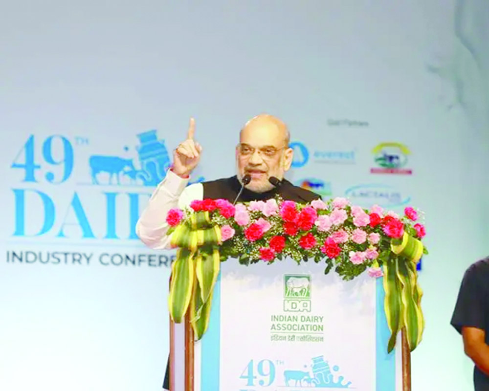 Govt making every effort for 360-deg development of dairy sector, says Shah