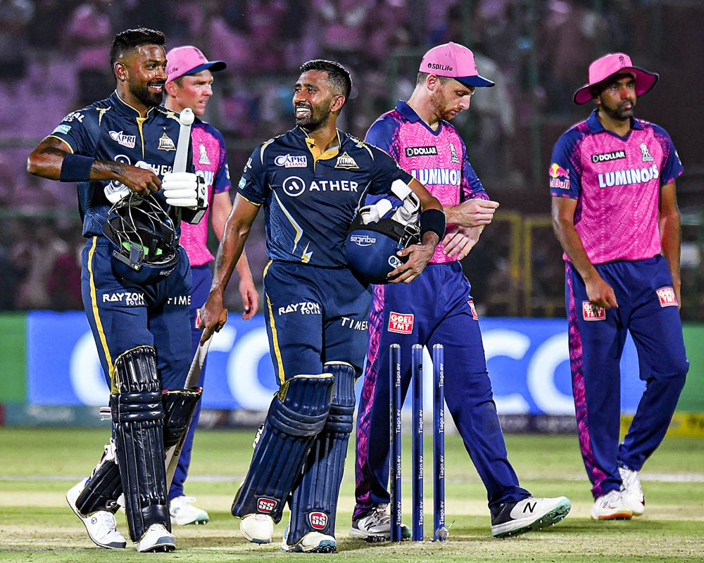 Gujarat Titans crush Rajasthan Royals by 9 wickets, consolidate position