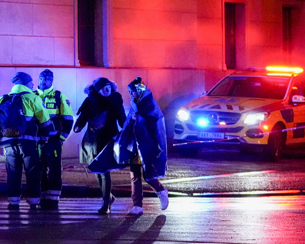 Gunman opens fire in a Prague university, killing 14 people in Czech Republic's worst mass shooting