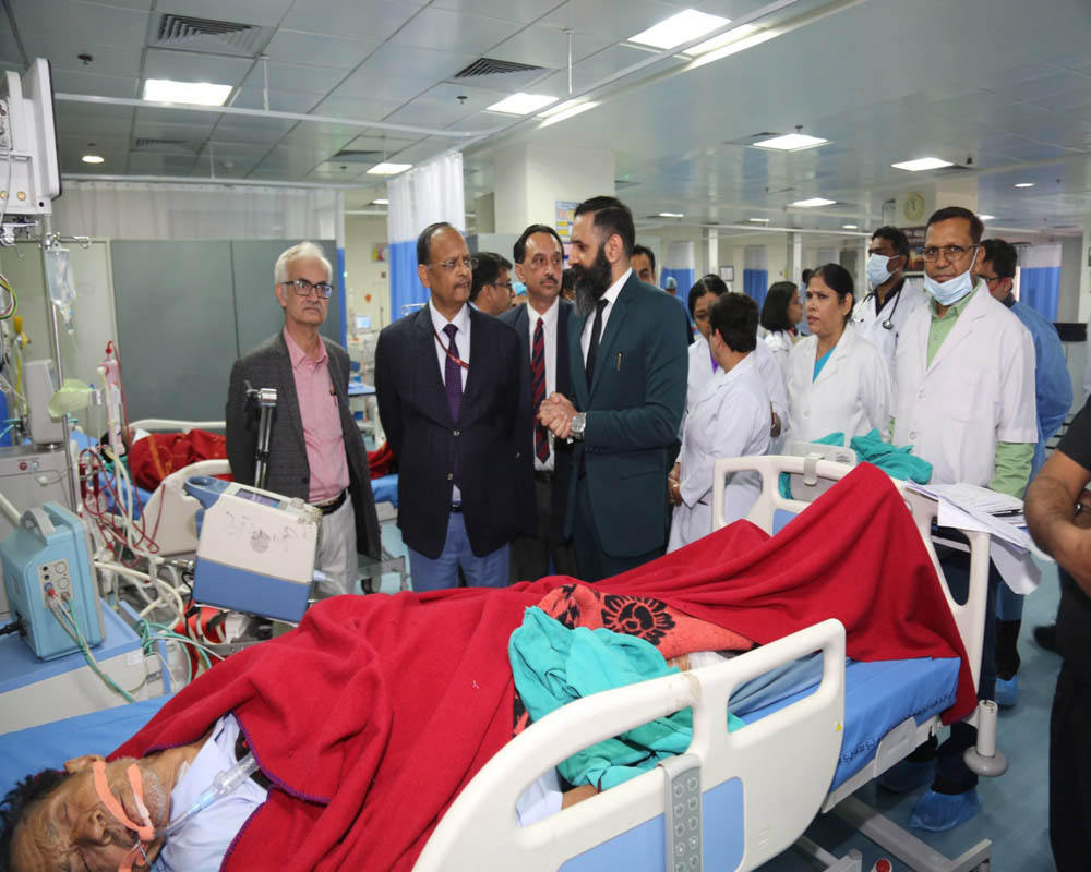 High-tech Hemodialysis unit for kidney patients at Safdarjung Hospital