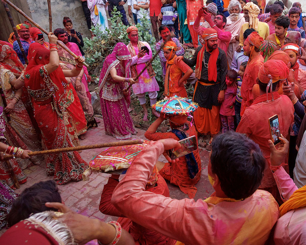 Historical town Barsana set to celebrate ‘Lathmar Holi' Tuesday