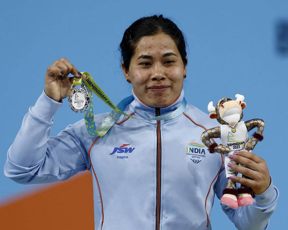 India's Bindyarani Devi wins silver at Asian Championships