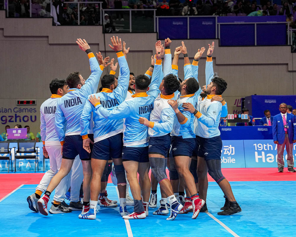 Indian men's, women's kabaddi teams enter finals at Asian Games