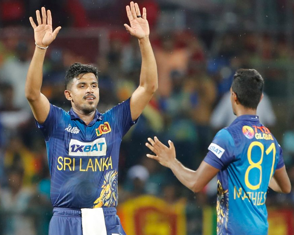 Injury scare for Theekshana ahead of Asia Cup final, Sri Lanka await scan report