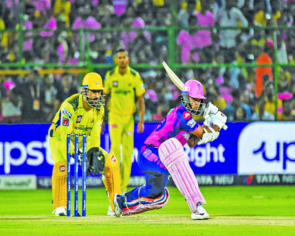 Jaiswal, spinners guide RR to 32-run win over CSK