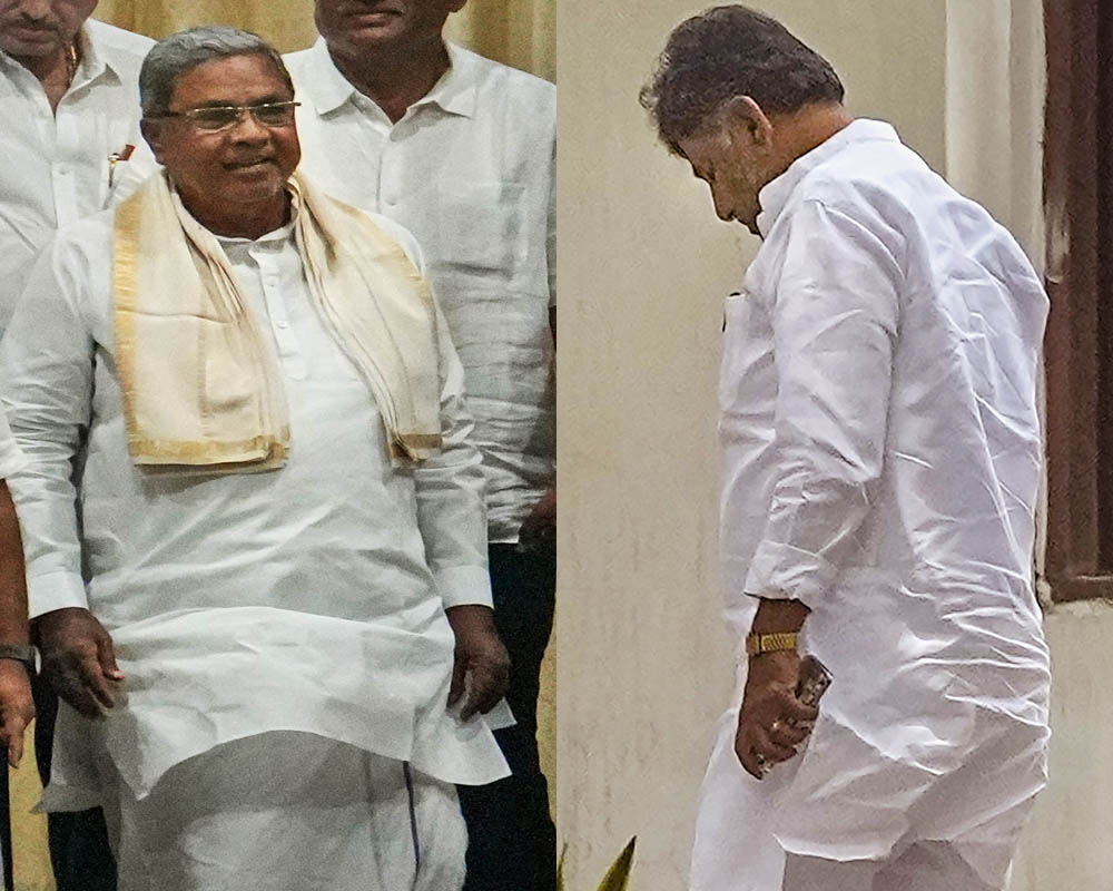 Karnataka CM decision: Siddaramaiah, Shivakumar meet Rahul