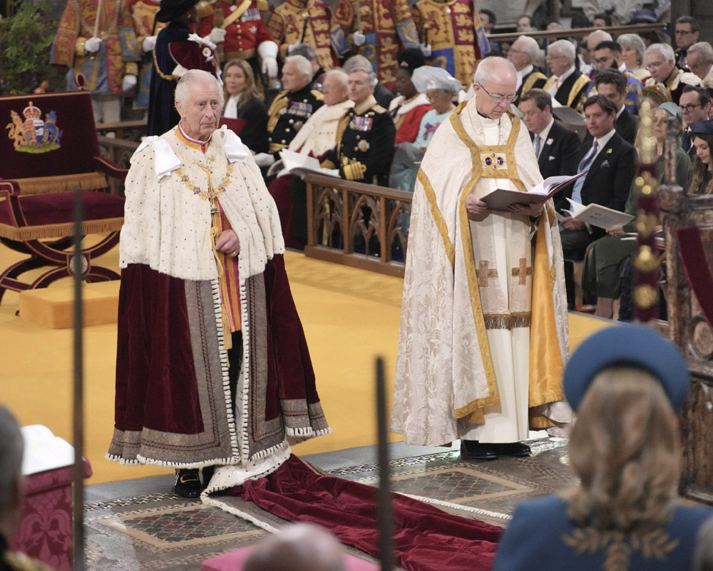 King Charles III takes second oath at Coronation ceremony