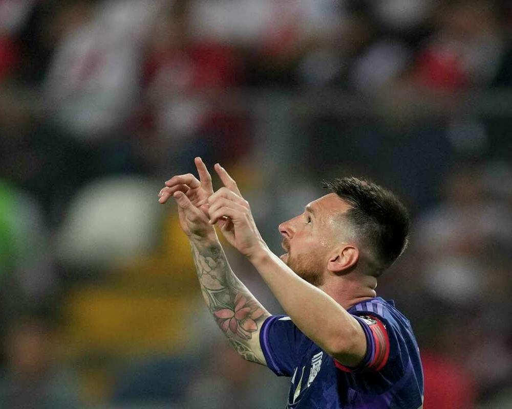 Lionel Messi Scores 2 In Argentina S World Cup Qualifying Win Over Peru 2023 10 18 