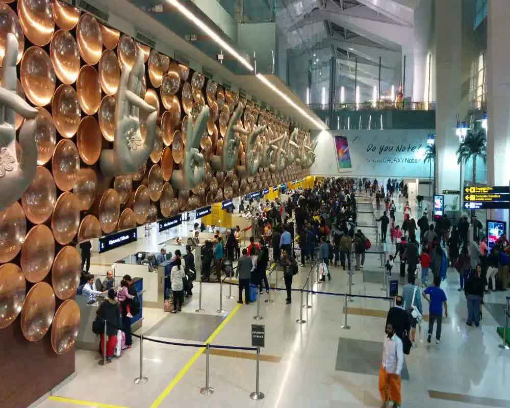 Man arrested for urinating at gate in Delhi airport departure area