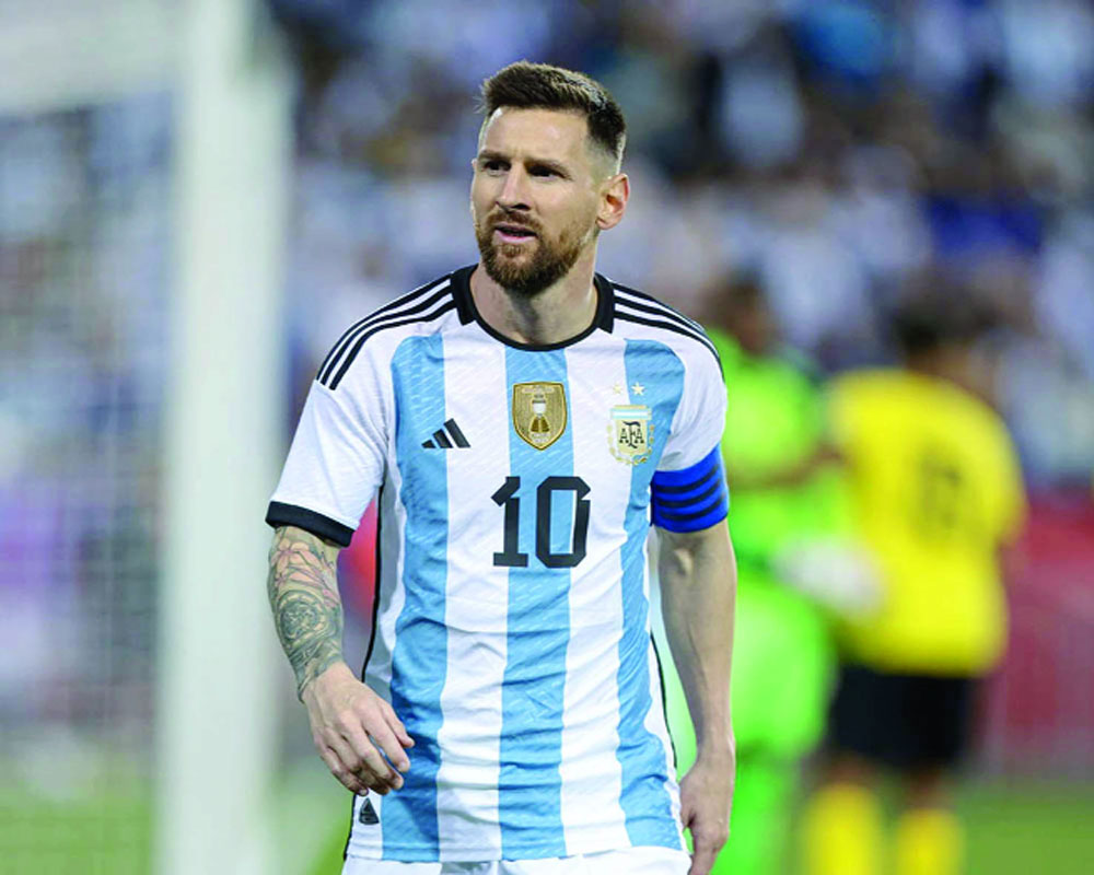 Messi a doubtful starter for Argentina