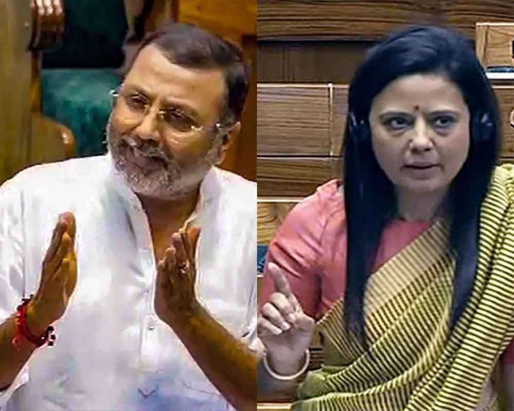 Moitra, Dubey Spar Ahead Of Lok Sabha's Ethics Panel Meet