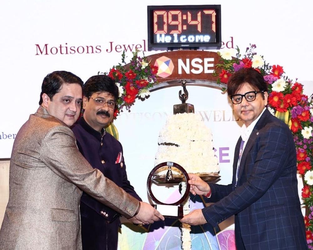 Motisons Jewellers stock skyrockets over 98 pc in debut trade