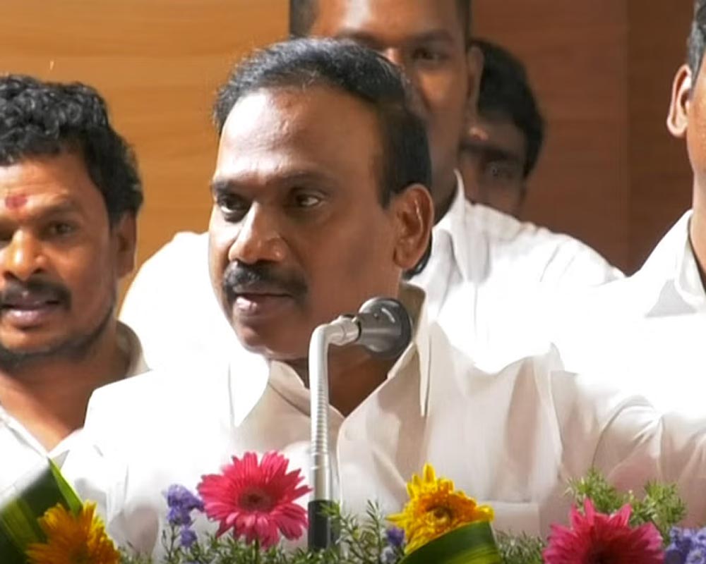 Now DMK's Raja likens Sanatan Dharma to stigma