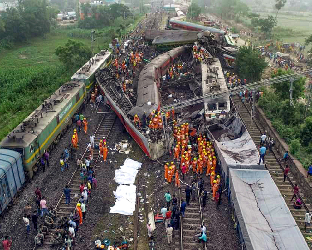 Odisha train crash: Railways launches high-level probe, says anti-train collision system wasn't available on route