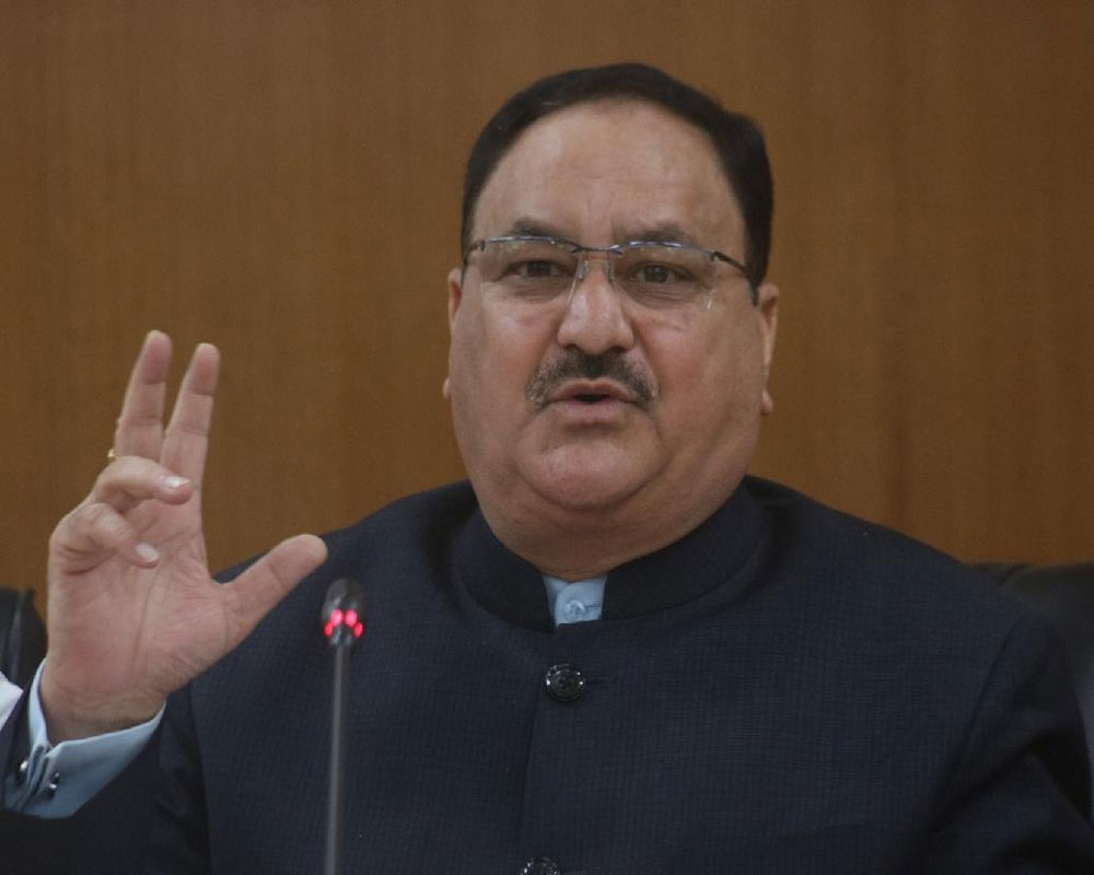One Nation One Election Bjp Chief Nadda Meets Kovind 9372