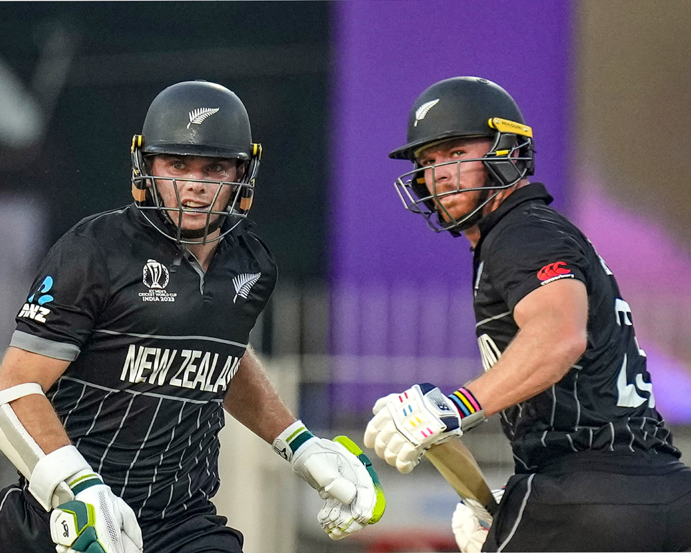 Phillips, Latham and Young power New Zealand to 288/6 against Afghanistan