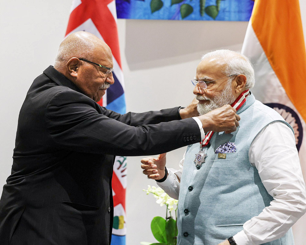 PM Modi Conferred With Fiji's Highest Honour