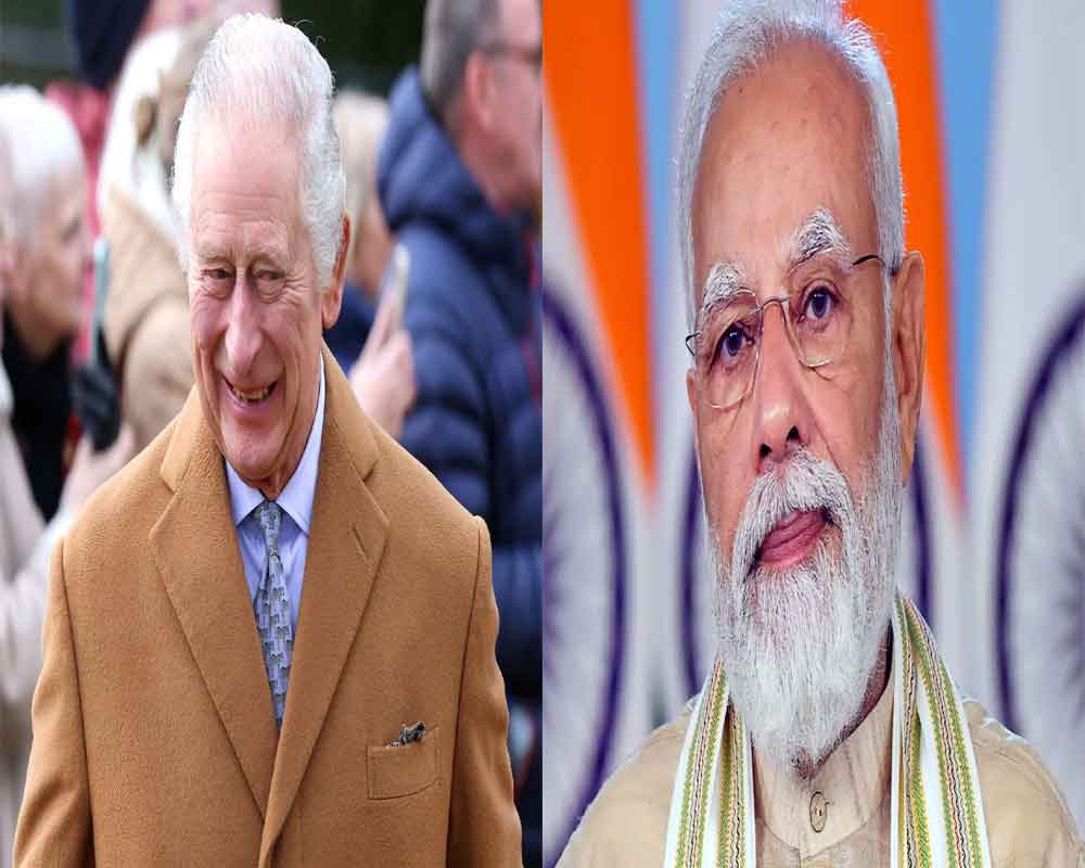 PM Modi speaks with King Charles III of UK