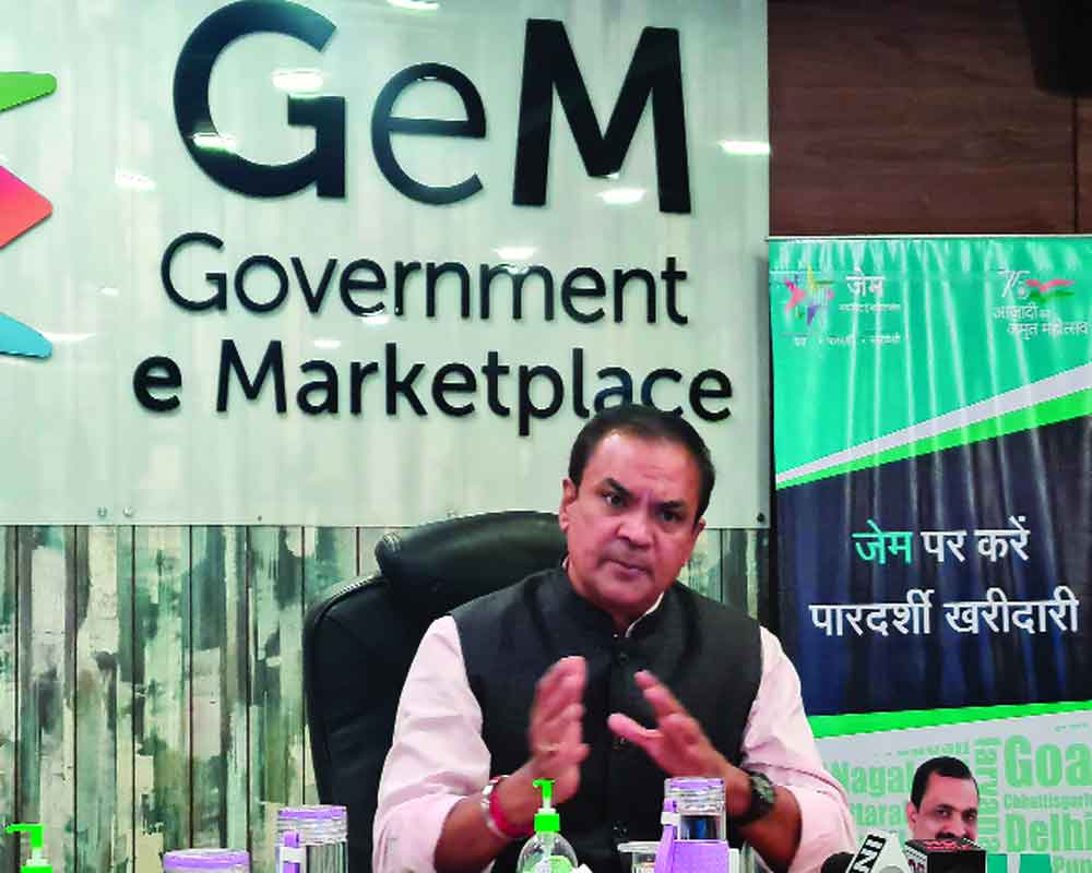 Procurement from GeM portal may reach Rs 3.5L crore this fiscal