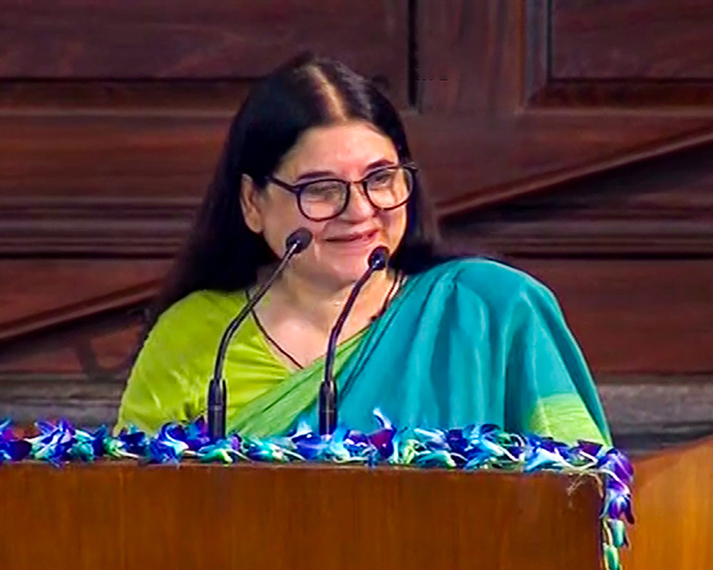 Proud of the moment when women get equal share in India's future: Maneka Gandhi