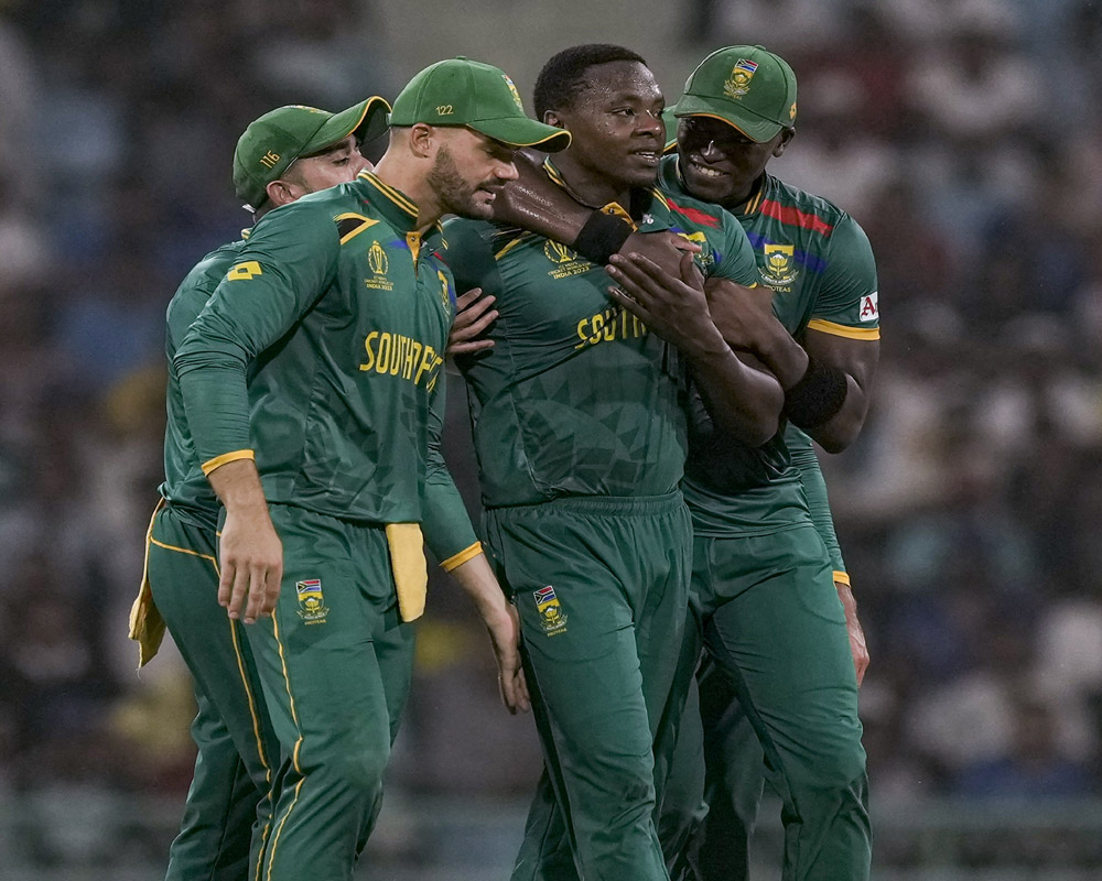 Rabada plays down favourites tag after South Africa's big wins