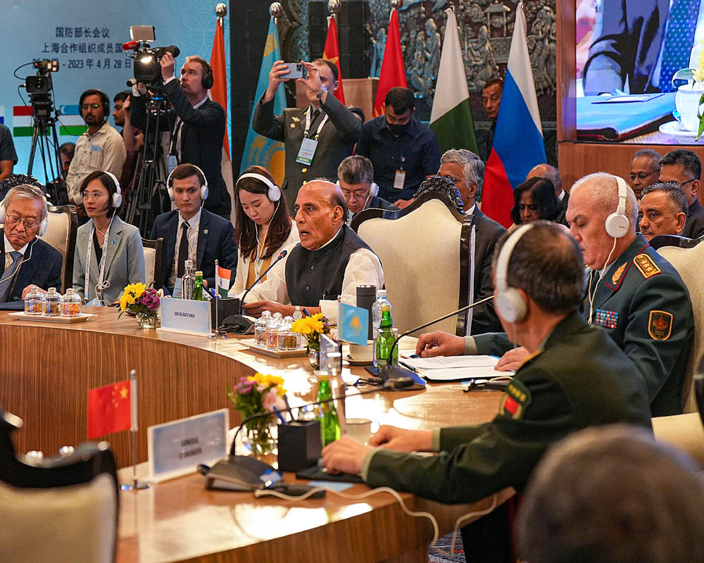 Rajnath chairs SCO defence ministers' meeting