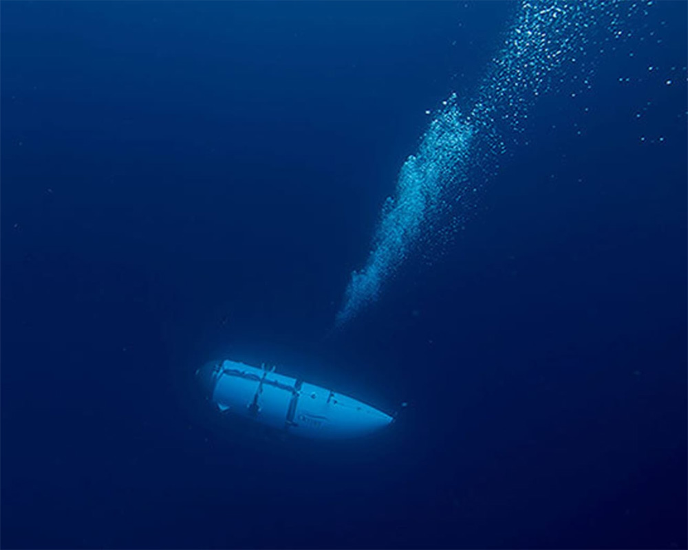 Search for the missing Titanic submersible nears the critical 96-hour mark for oxygen supply