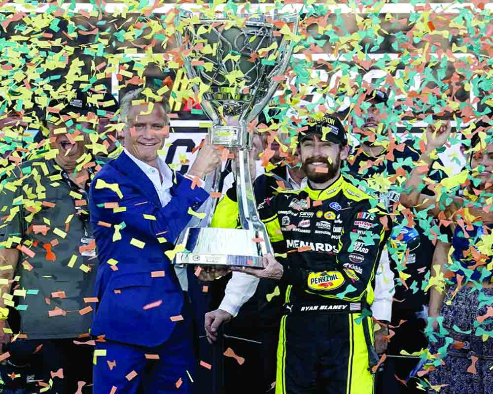 Ryan Earns 1st Career NASCAR Championship