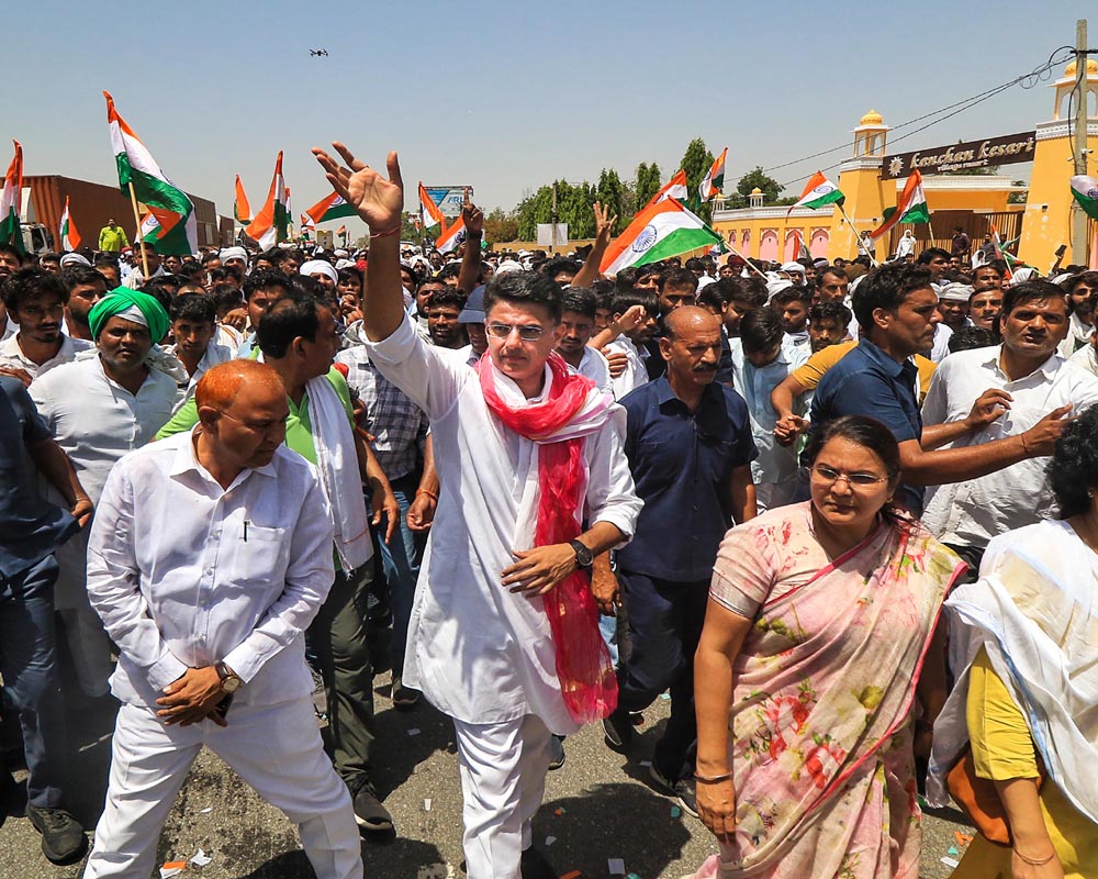 Sachin Pilot threatens massive agitation if action not taken on his demands by month-end