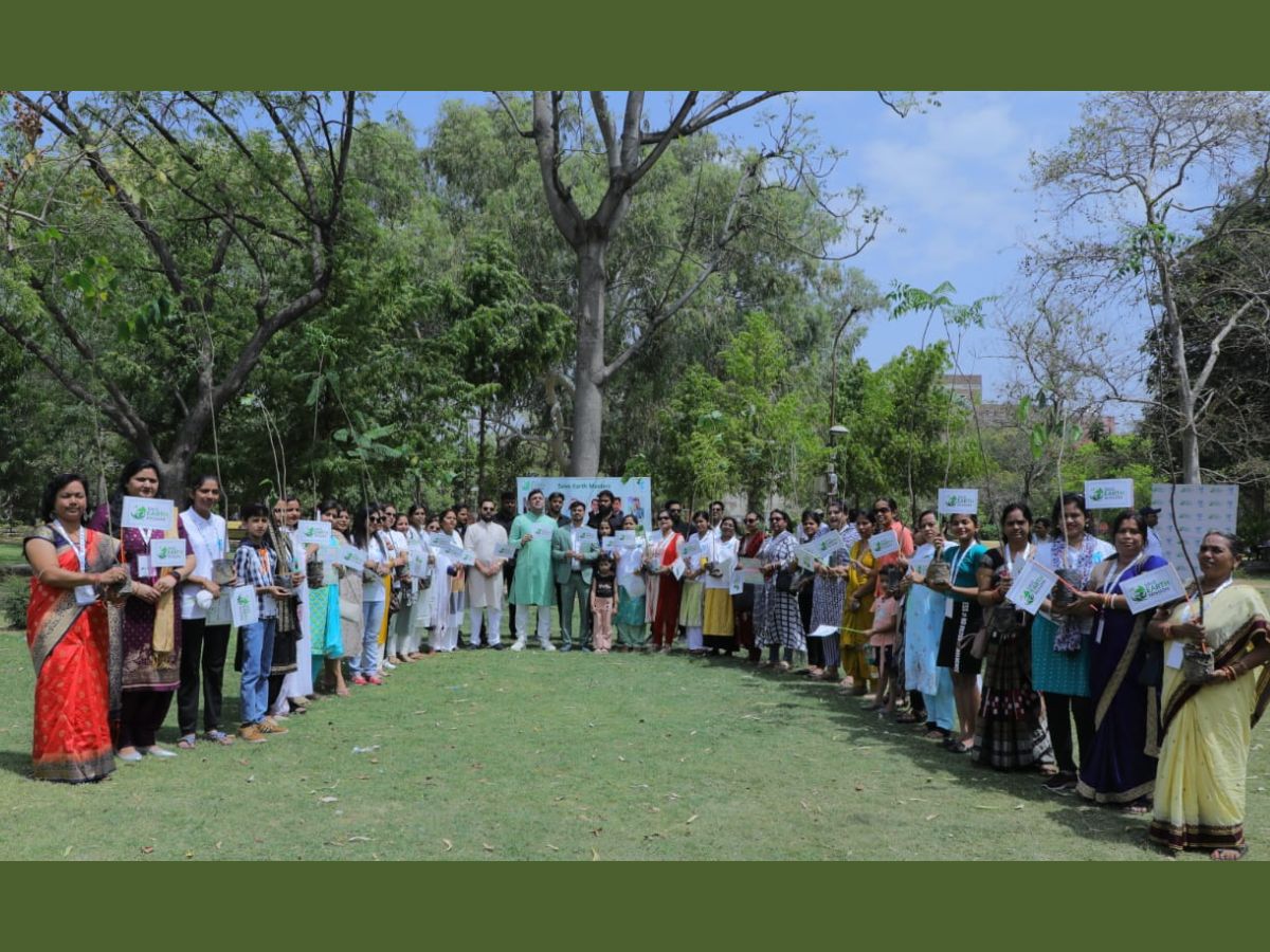 Sandeep Choudhary Launches Tree Plantation Drive on World Earth Day to Combat Climate Change