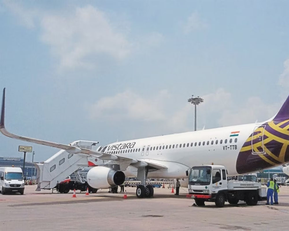 Search underway on Vistara airplane at Delhi airport after bomb threat