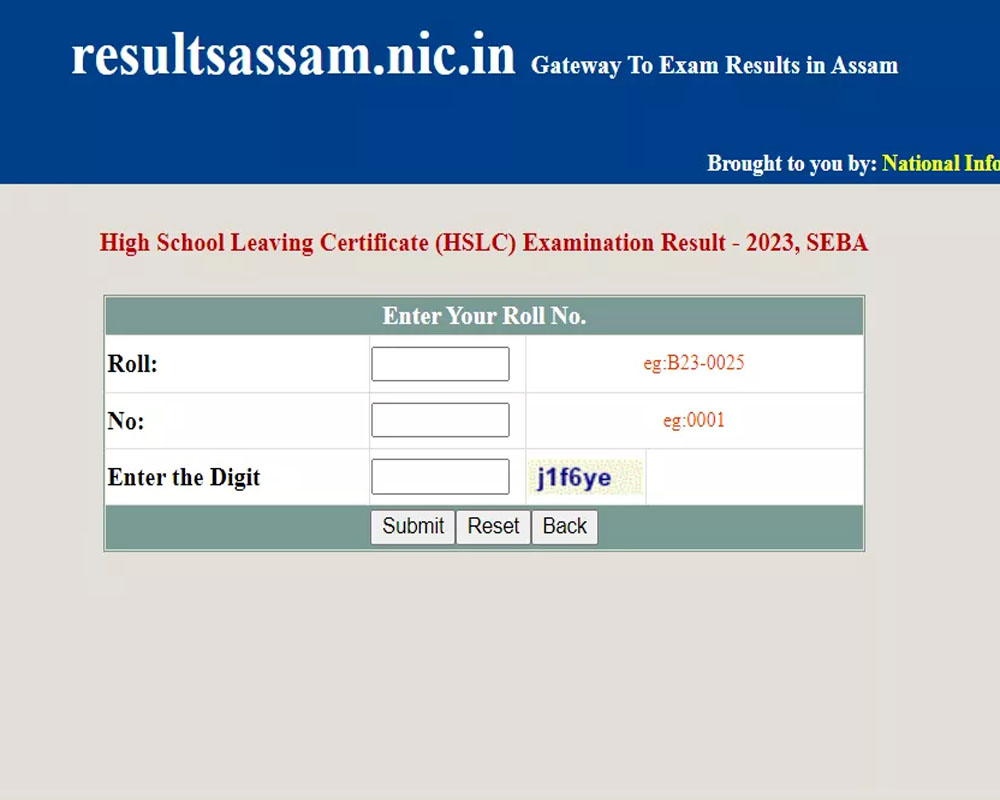 SEBA HSLC Result 2023: Assam secondary examination result declared