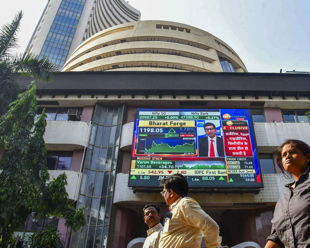 Sensex scales 70k-peak, Nifty closes just shy of 21k on gains in metal, IT shares