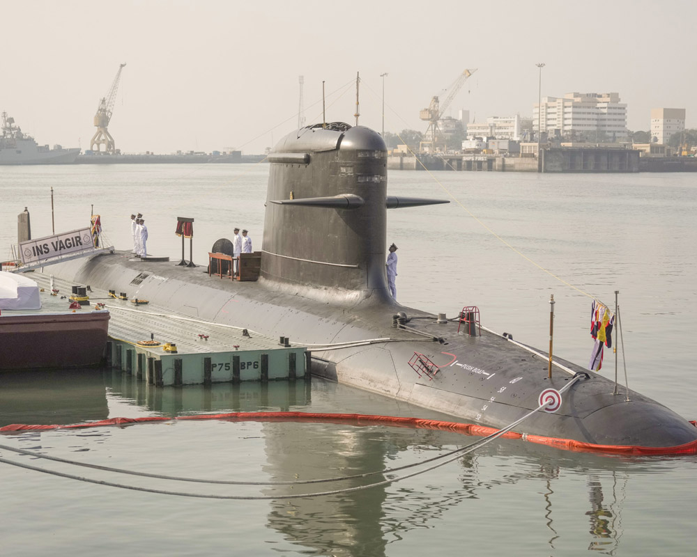 Submarine INS Vagir commissioned, set to give boost to Navy's ISR capabilities, special ops