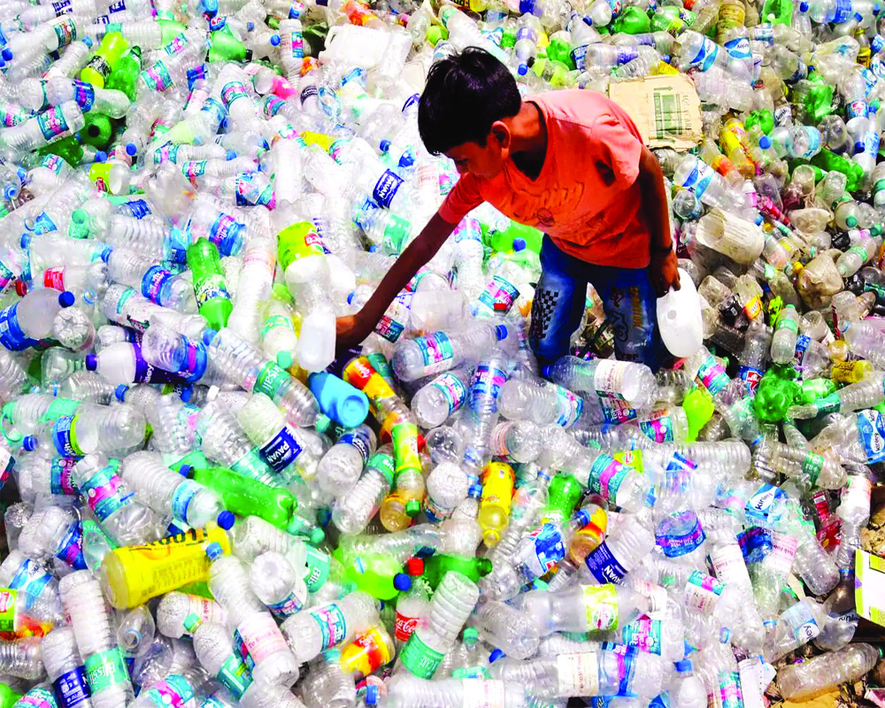 Tackle plastic menace to sustain the Earth