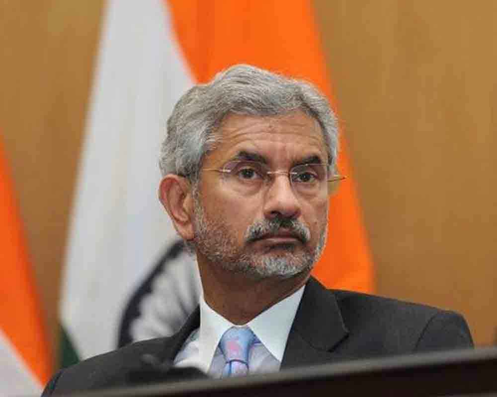 Terror can’t force India for talks: Jaishankar