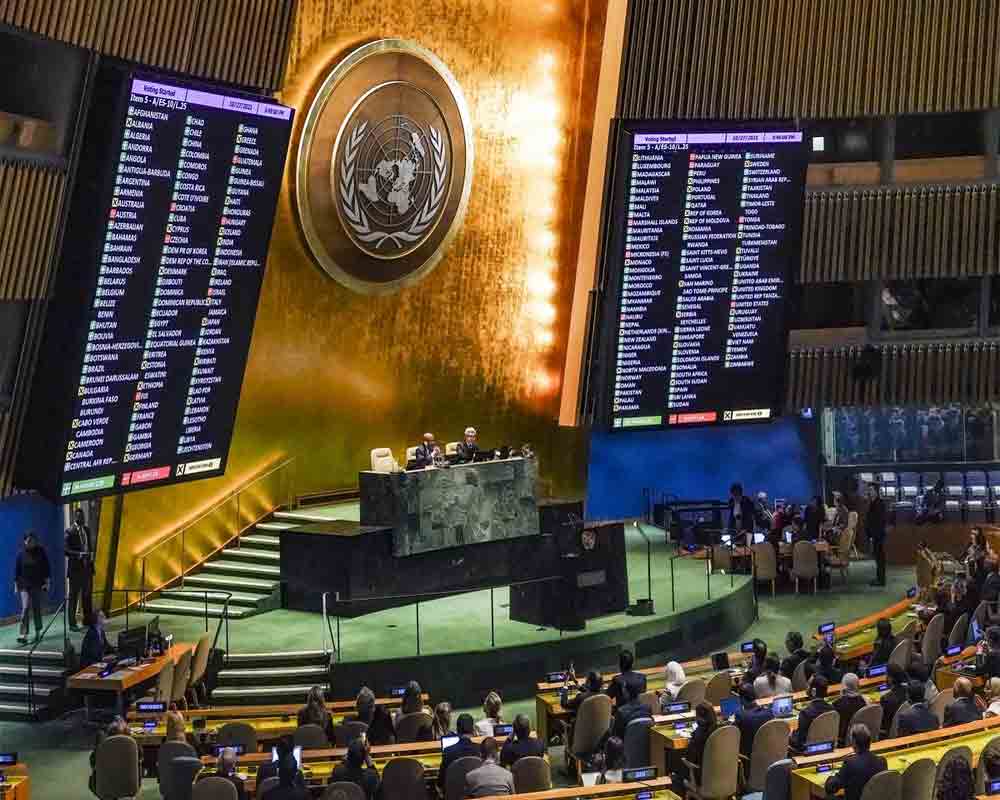 Terrorism is a 'malignancy', knows no borders: India tells UNGA as it abstains on resolution on Israel-Hamas conflict