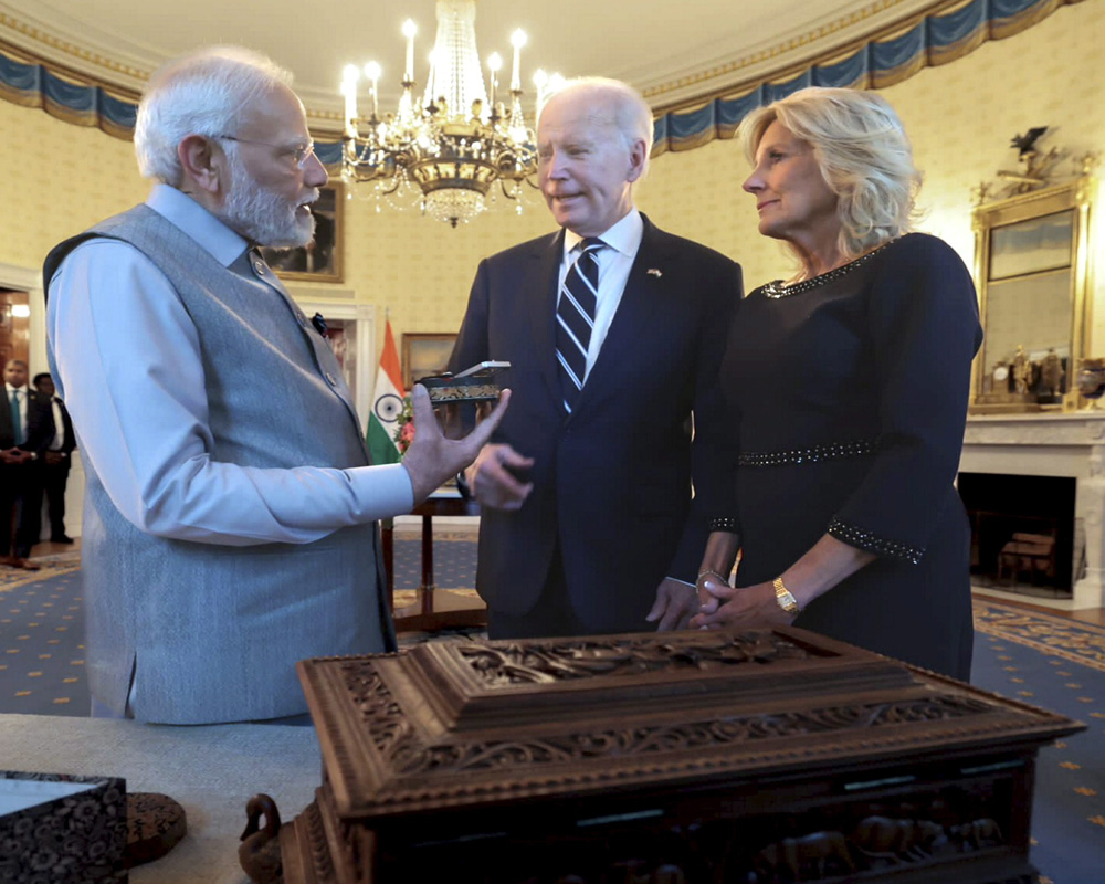 Us President First Lady Host Intimate Dinner For Pm Modi At White House 1371