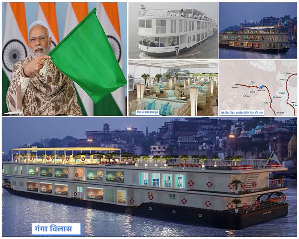 Varanasi gets world’s longest river cruise ‘MV Ganga Vilas’