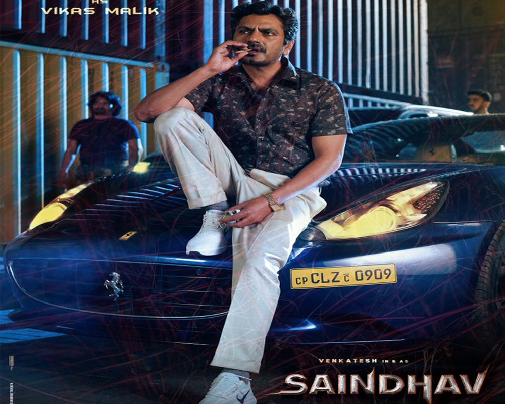 Venkatesh Daggubati unveils Nawazuddin Siddiqui's look from ‘Saindhav'