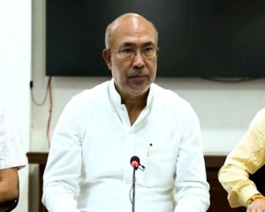 Biren Singh says he's not quitting Manipur CM's post, huge demonstration to stop him from resigning