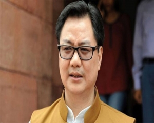 Rijiju's Emergency barb at Congress after Digvijaya's 'thank you Germany' tweet